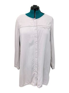 Soft Surroundings Dress Light Gray L